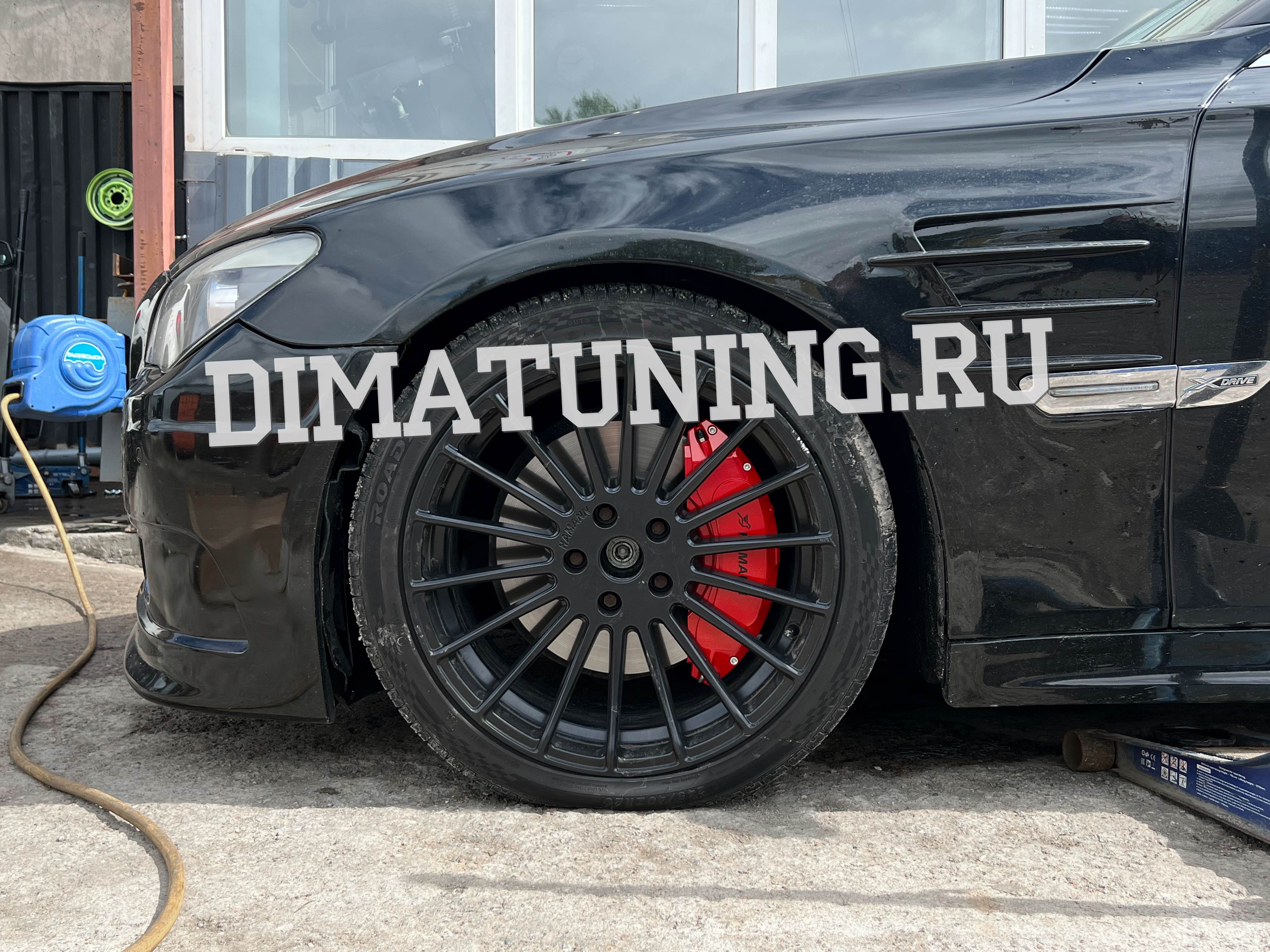 Накладки на суппорта БМВ 7 серии F01 / F01. Накладки в стиле BMW M. Купить