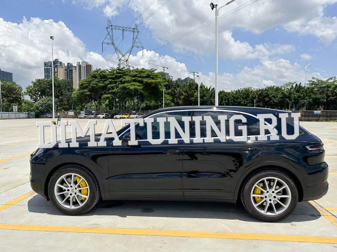Накладки суппортов Porsche Cayenne.