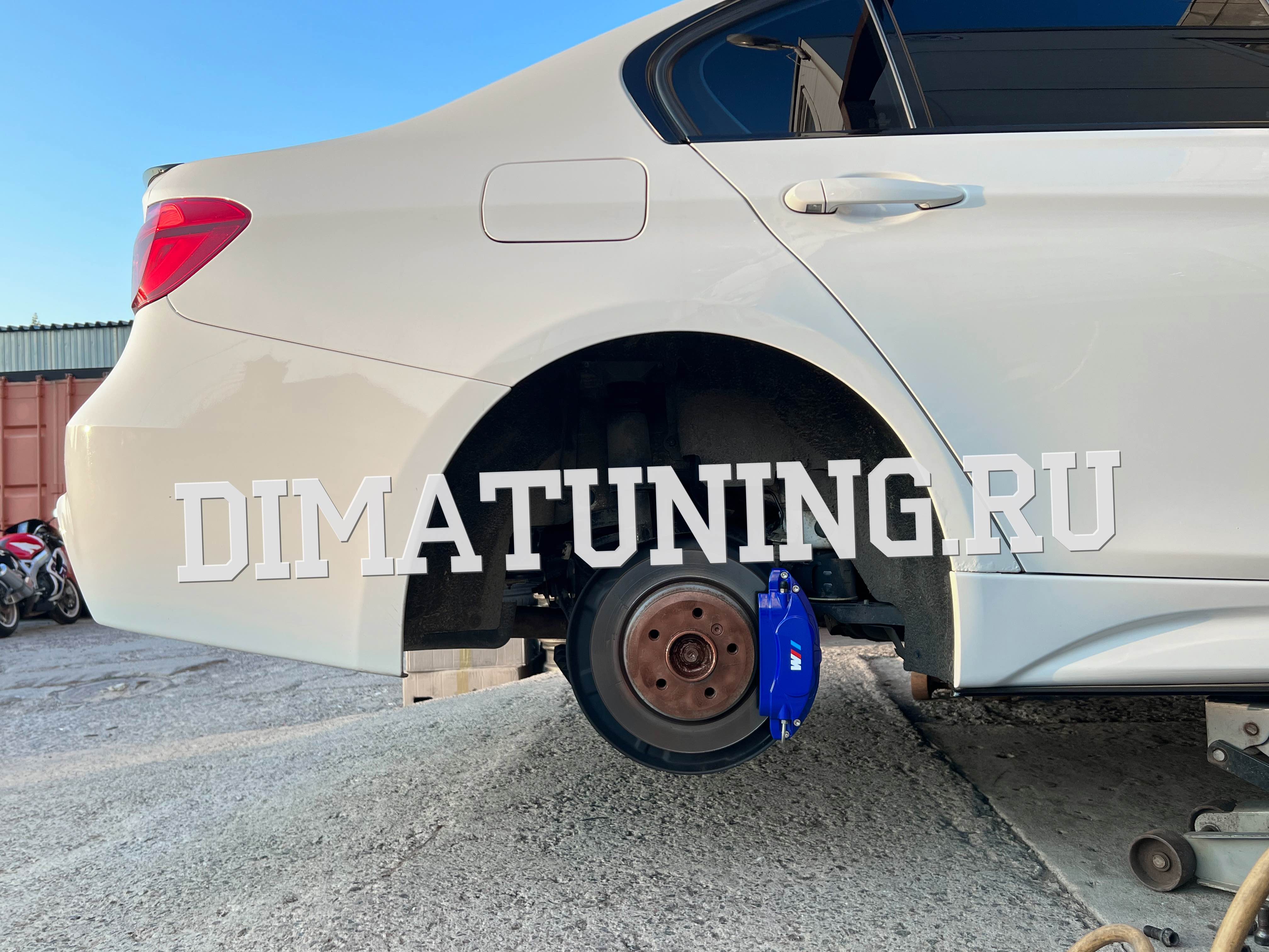 Алюминиевые накладки на суппорта BMW 3 серии F30 / F31