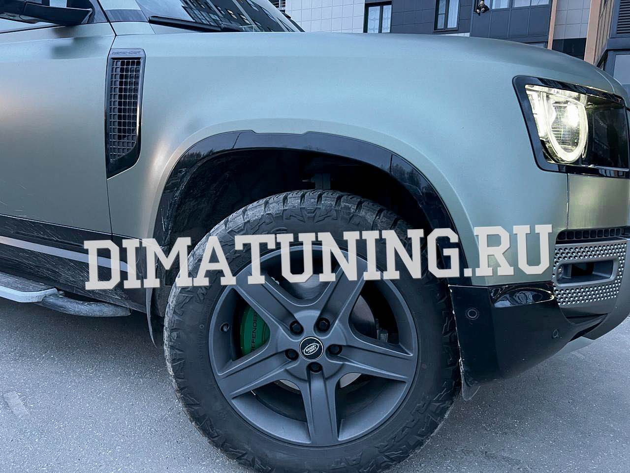 Накладки на тормозные суппорта для Ленд Ровер Дефендер 2