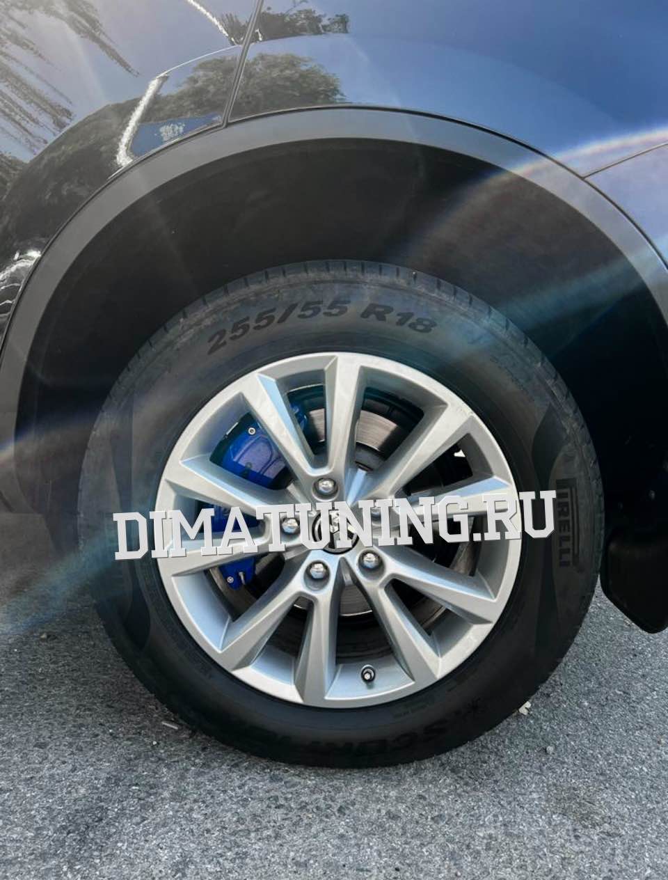 Алюминиевые накладки на суппорта VW Туарег